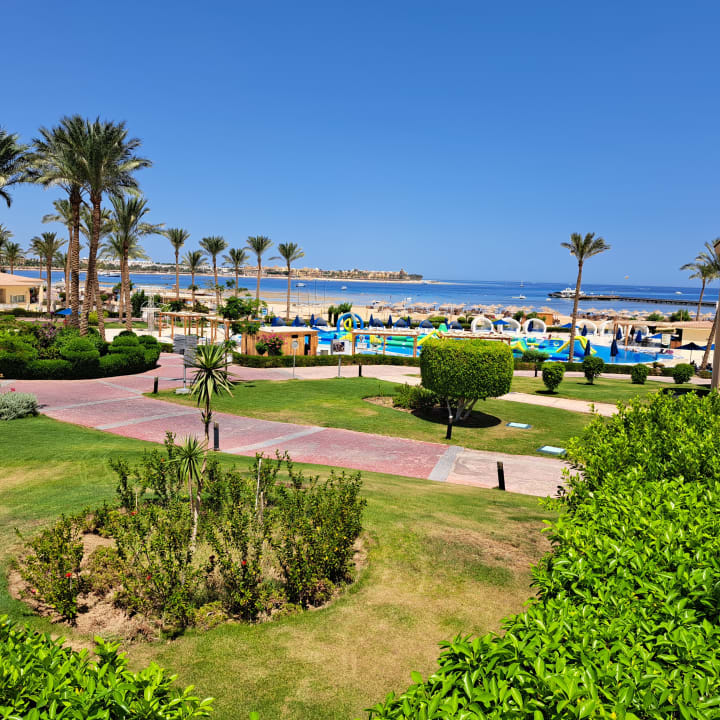 Gartenanlage Cleopatra Luxury Resort Makadi Bay