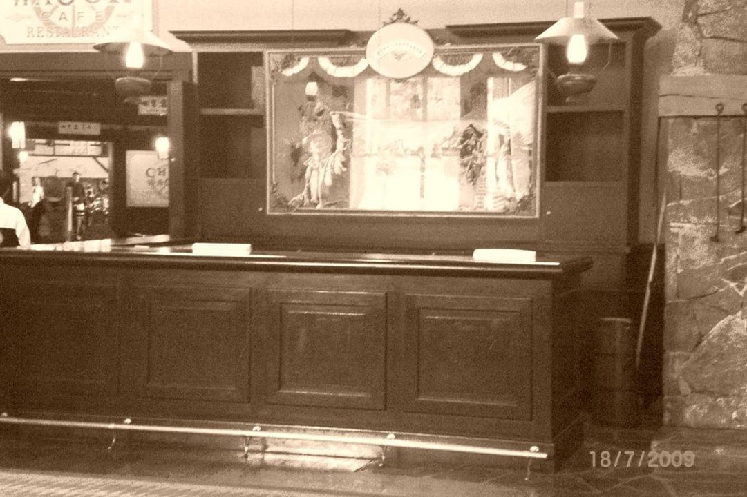 Rezeption in Sepia Disney's Hotel Cheyenne