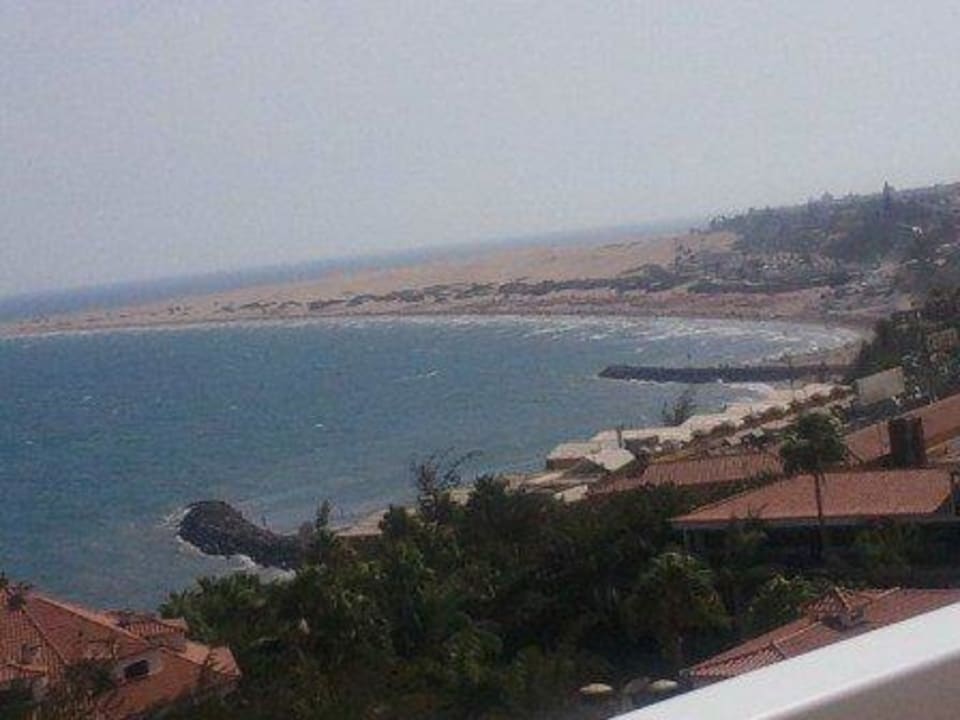 Ausblick rechts vom Zimmer  allsun Hotel Lucana