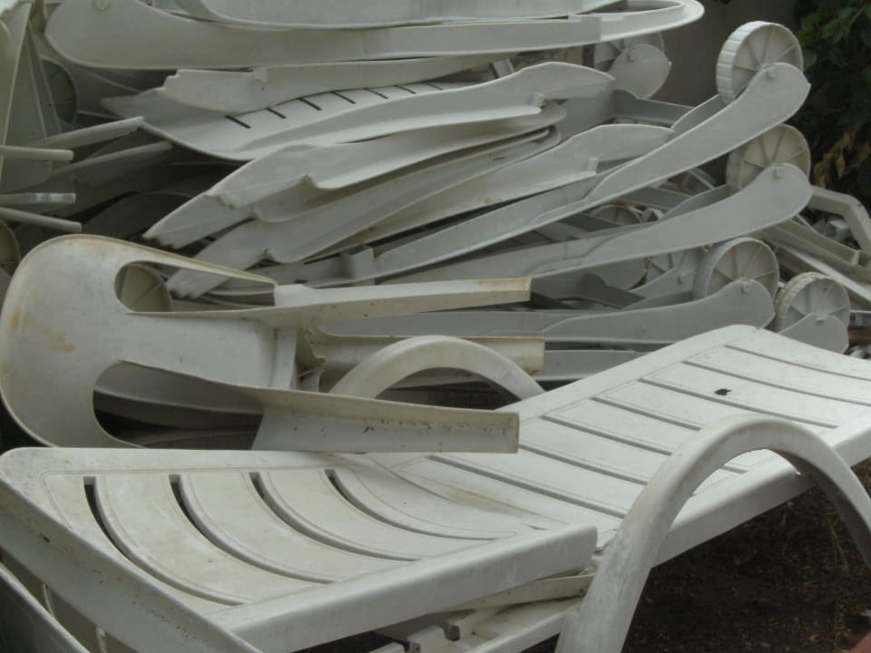 Müllplatz am hotelstrand Hotel Club Tess