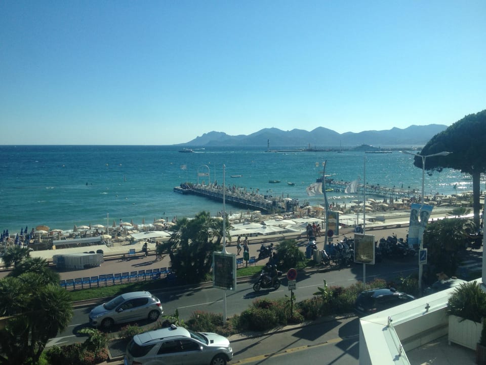 Blick aus der Unterkunft Hotel JW Marriott Cannes