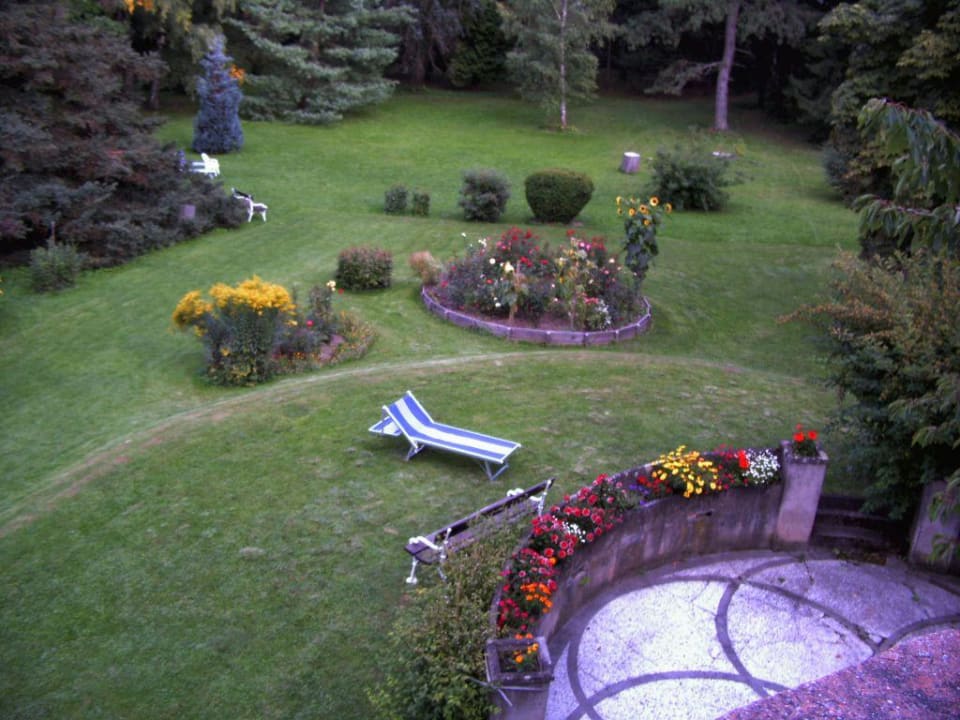Blick aus dem Fenster Hotel Bemelmans Post