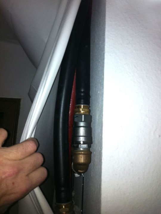 Rohrinstallation QH Hotel