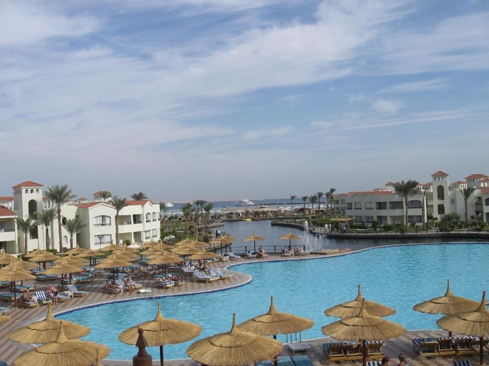 Blick auf den Pool Pickalbatros Dana Beach Resort - Hurghada