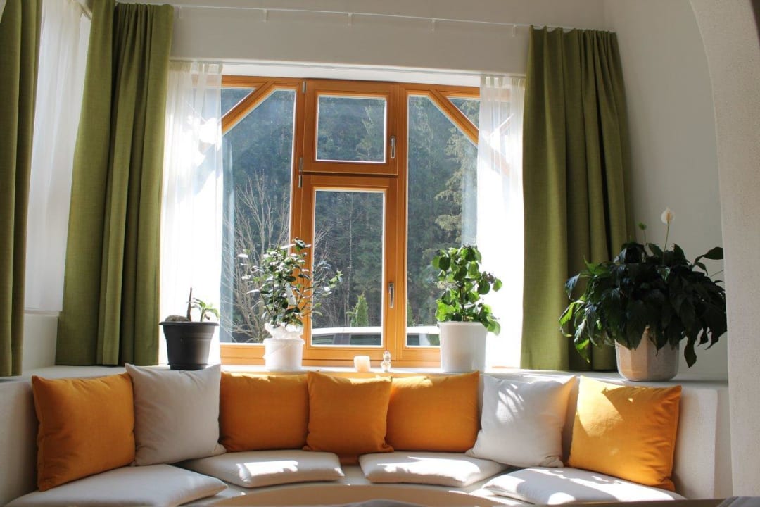 Fensternische im Seminarraum! Hotel Kraftquelle Schlossblick