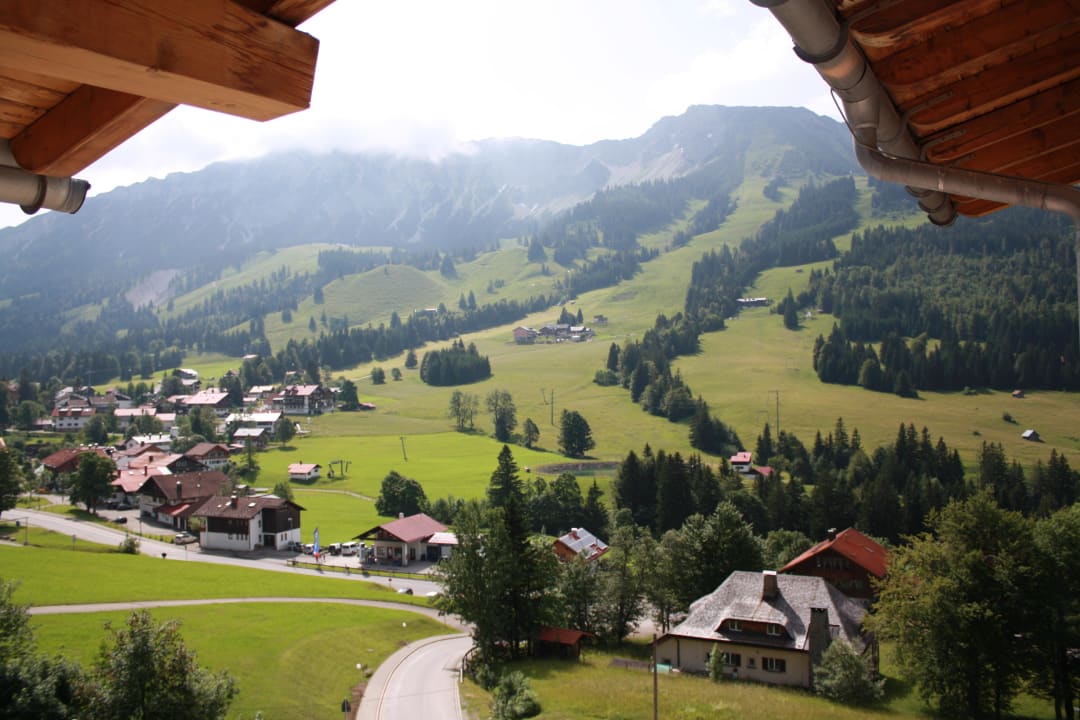 Aussicht von unserem Zimmer Oberjoch - Familux Resort