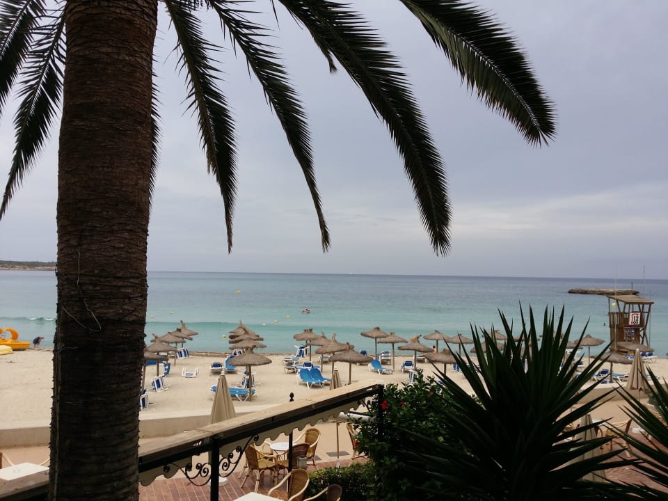 Ausblick von unserem Balkon Hotel Club S'Illot