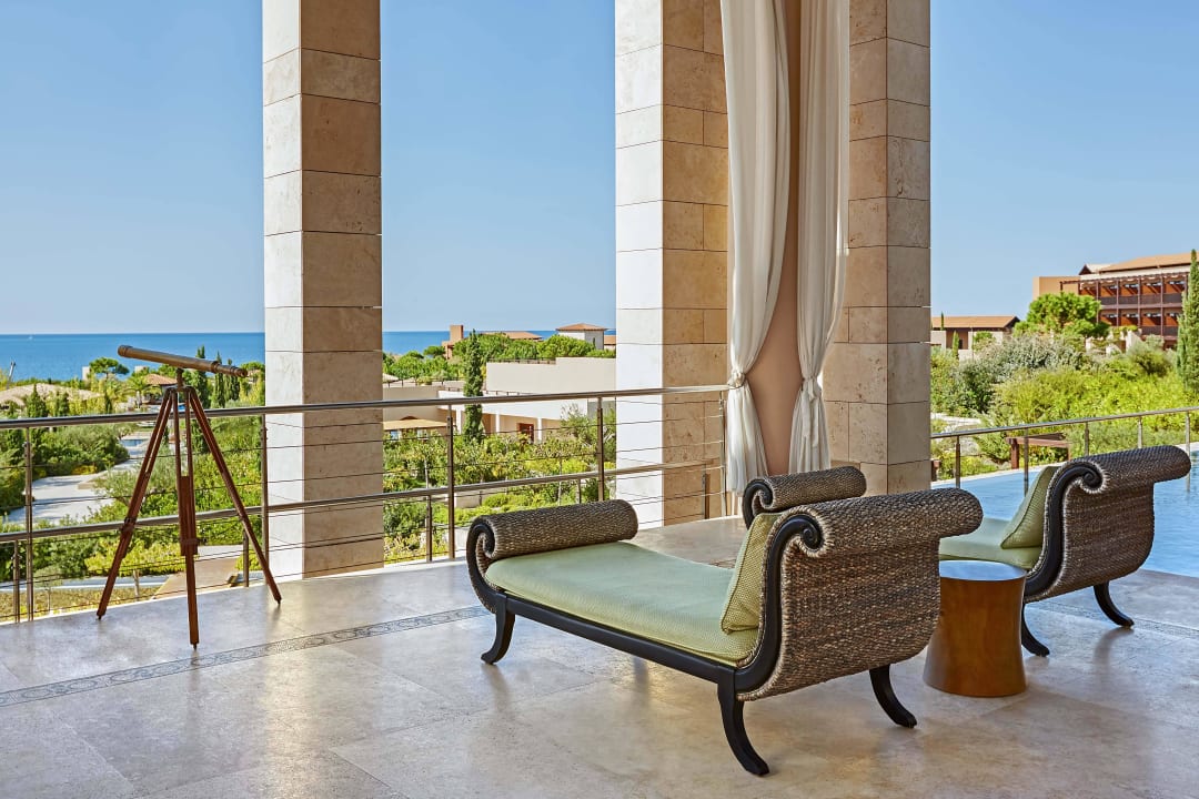 Open-air Lobby The Romanos, a Luxury Collection Resort, Costa Navarino