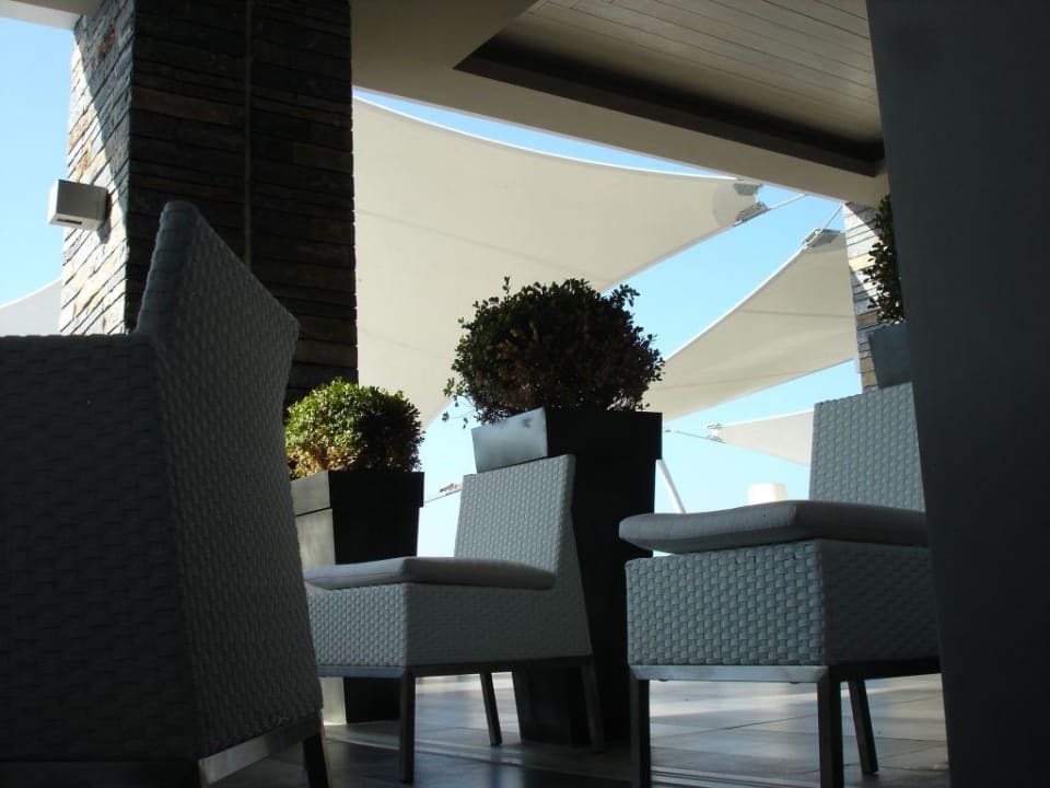 Mobiliar im A la Carte Restaurant Atlantica Mikri Poli Crete