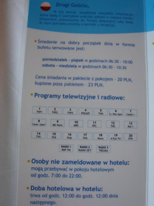 Informacje cd. ibis budget Hotel Wrocław Stadion