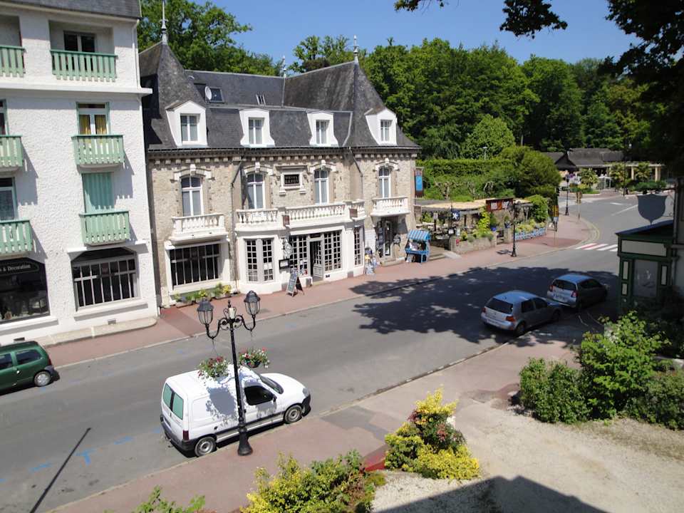 Ausblick vom Zimmer Bagnoles Hotel