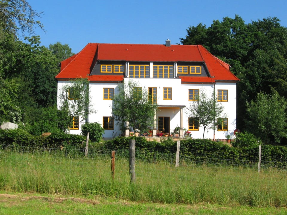 Außenansicht Ökopension Villa Weissig