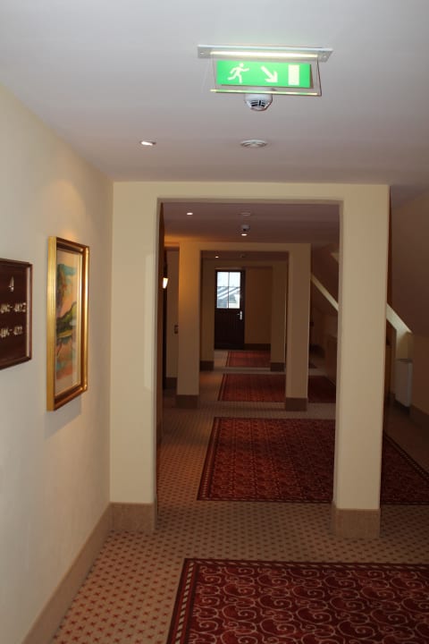 Hotelgang im obersten Geschoß A-ROSA Gothisches Haus Wernigerode