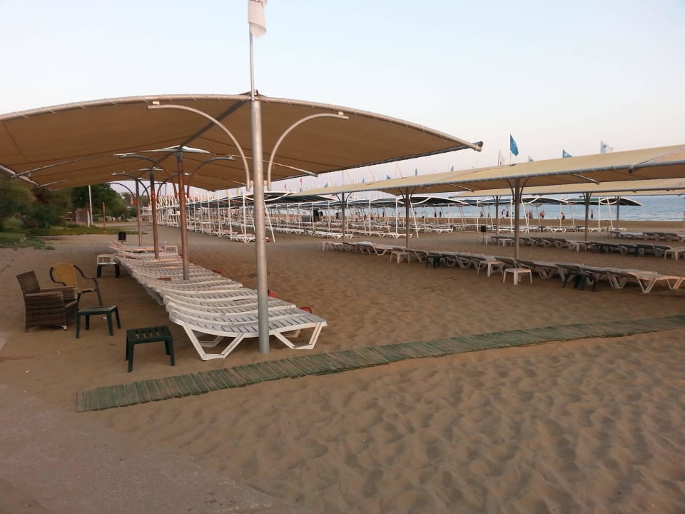 Liegen unter dem Sonnensegel Seher Kumköy Star Resort & Spa