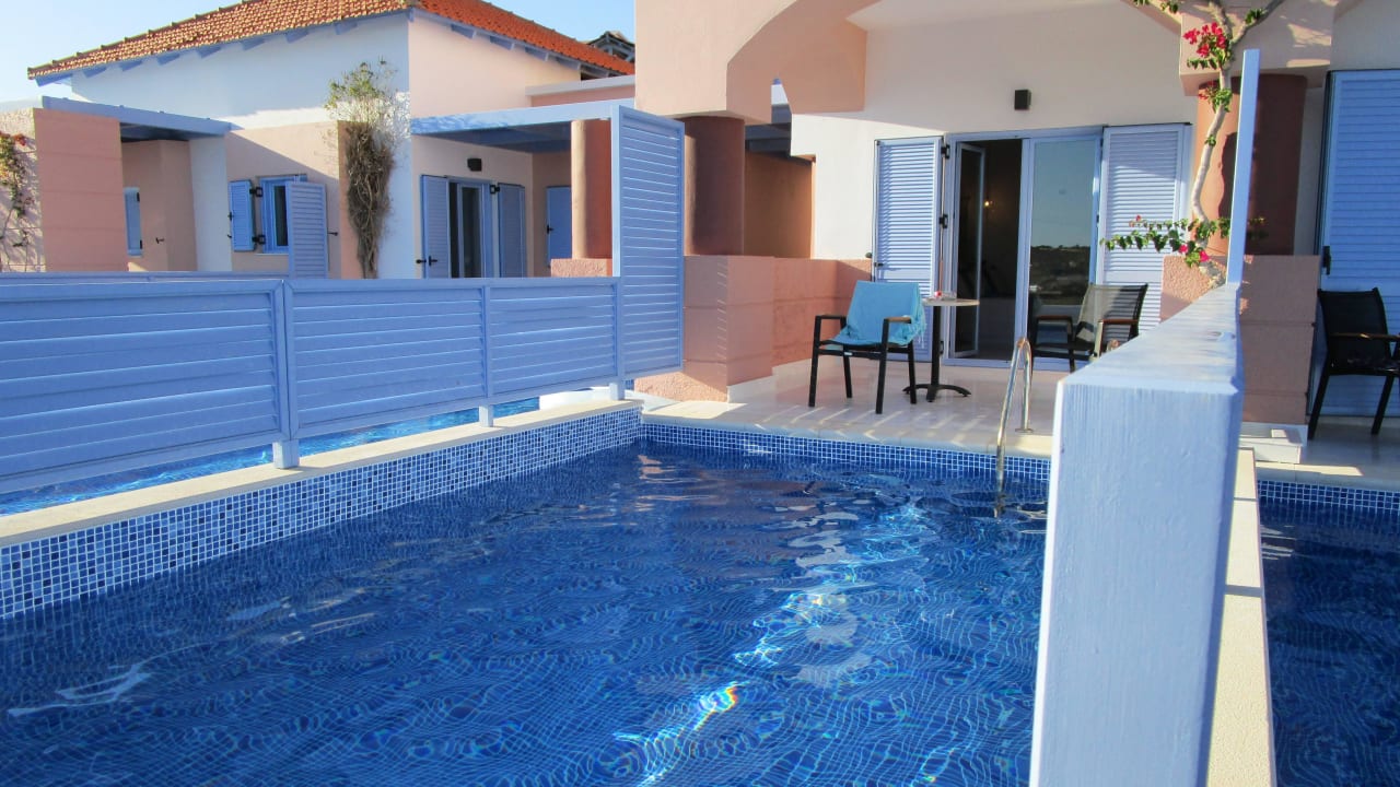 Unser Zimmer mit Pool Mitsis Rodos Village