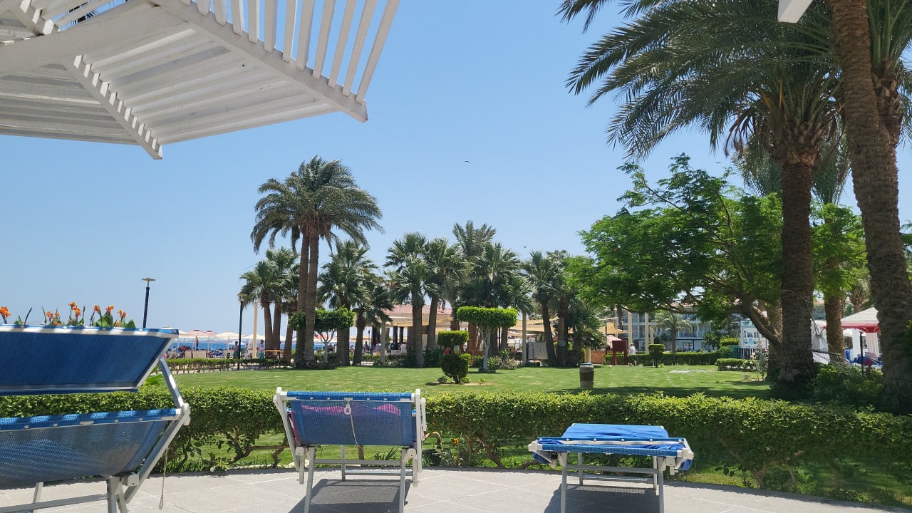 Gartenanlage Amarina Abu Soma Resort & Aquapark
