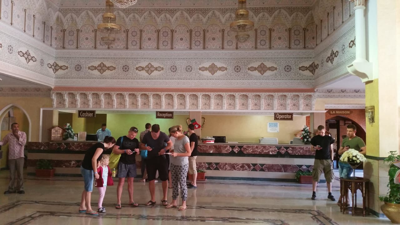 Rezeption Pickalbatros Alf Leila Wa Leila Resort - Neverland Hurghada