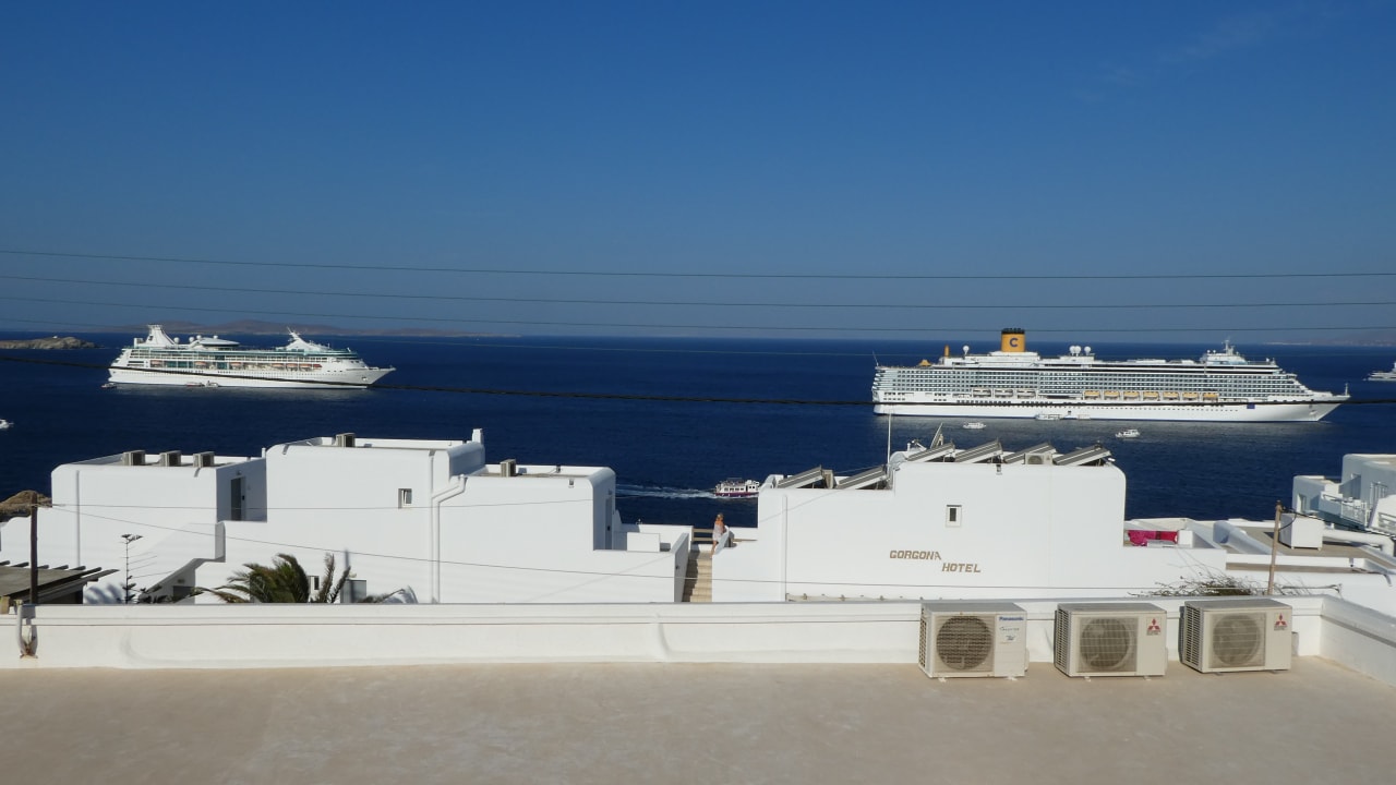Ausblick Hotel Spanelis