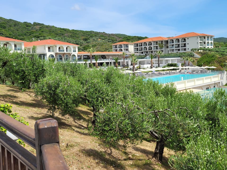 Außenansicht Akrathos Beach Hotel