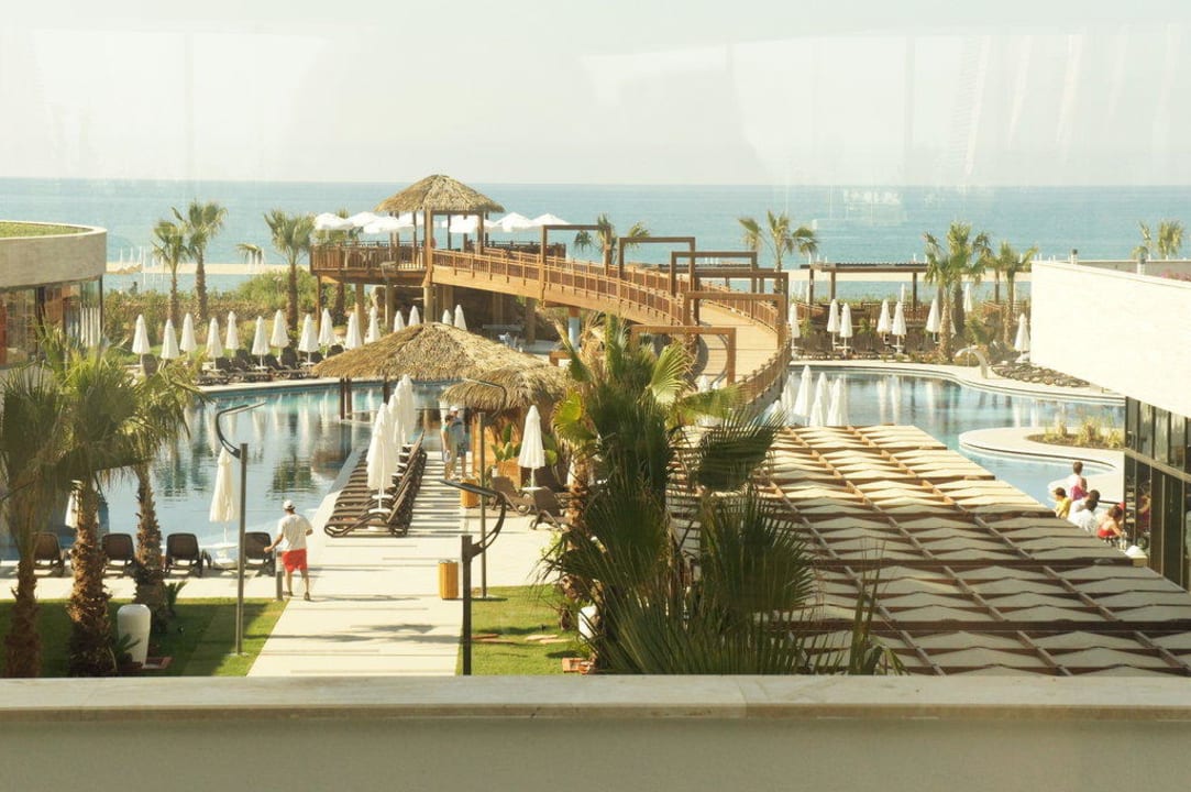 Ausblick aus der Lobby Sherwood Dreams Resort