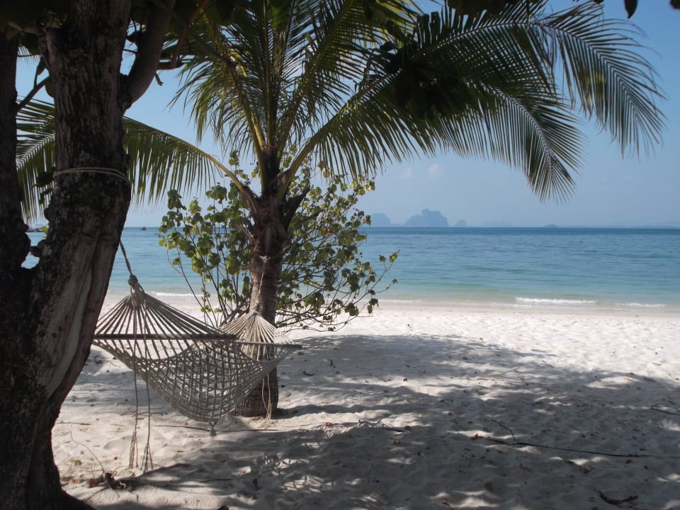 Hängematten gibt´s auch Koh Mook Sivalai Beach Resort