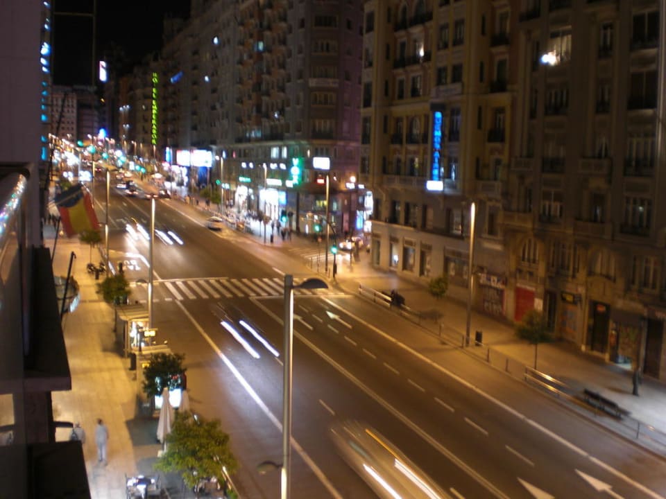 Blick vom Balkon Hotel Plaza de España by Melia