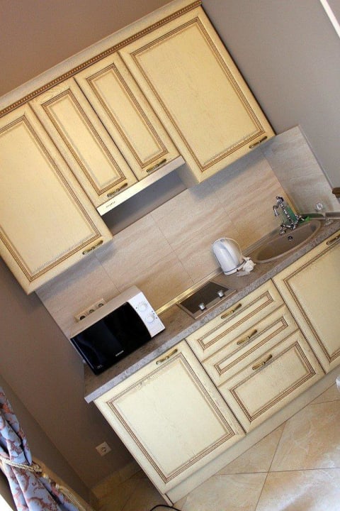 Küche im Luxury Studio Apartment Apart-Hotel Theatre