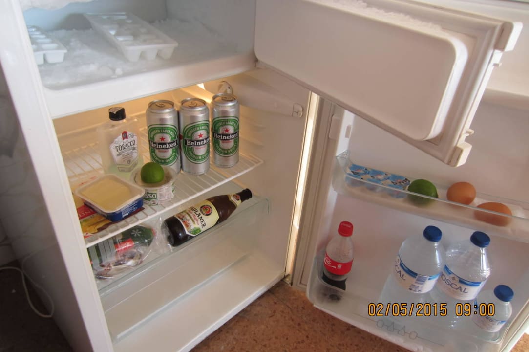 Kühlschrank mit großem Eiswürfelfach! Apartamentos Los Aguacates