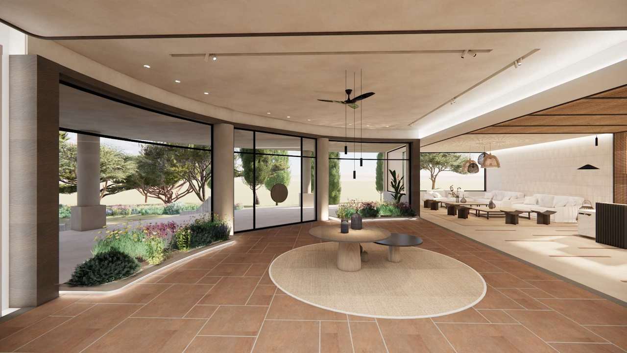 Lobby Hotel Kouros Palace