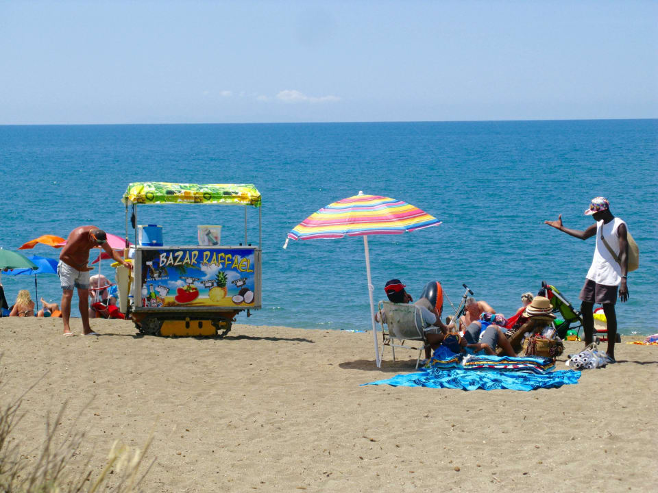 Strandbusiness, Schirme, Decken, Getränke Park Albatros Village