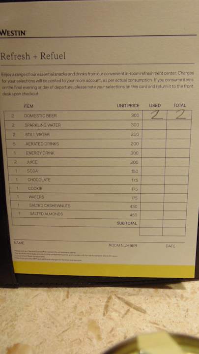 Sonstiges Hotel The Westin Chennai Velachery