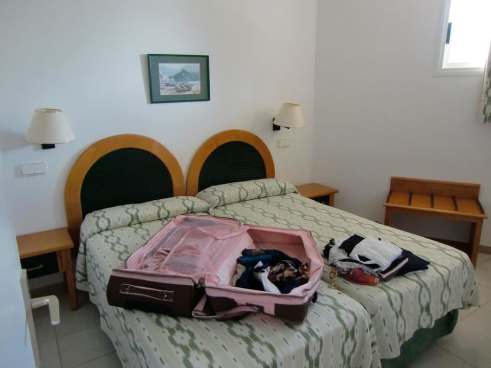 Schlafzimmer Appartement 418 Aparthotel Houm Plaza Son Rigo