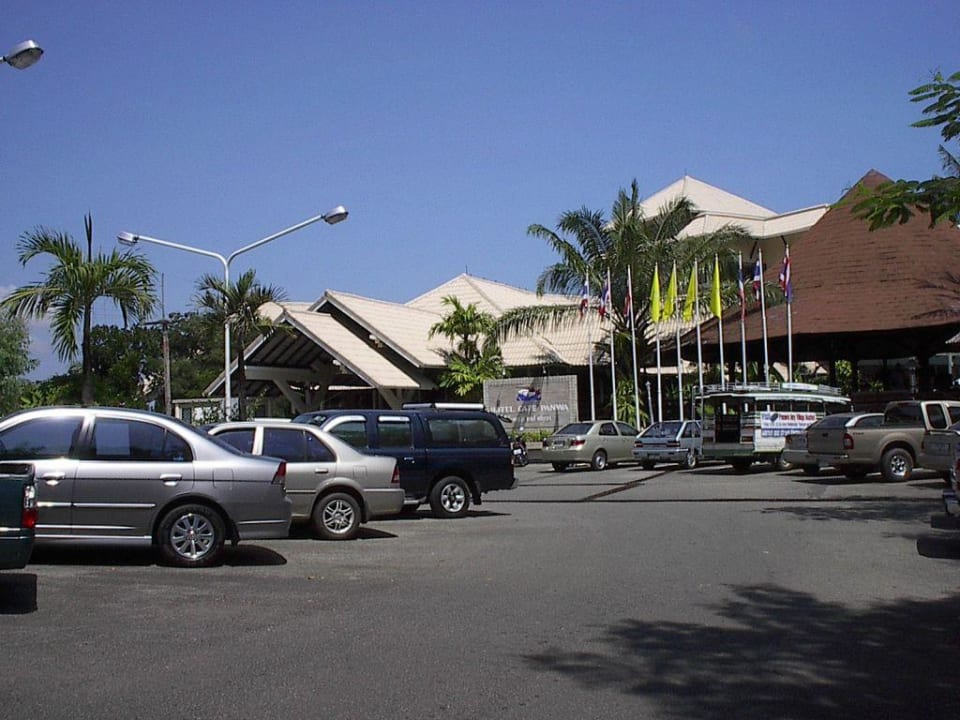 Hoteleingang Cape Panwa Hotel