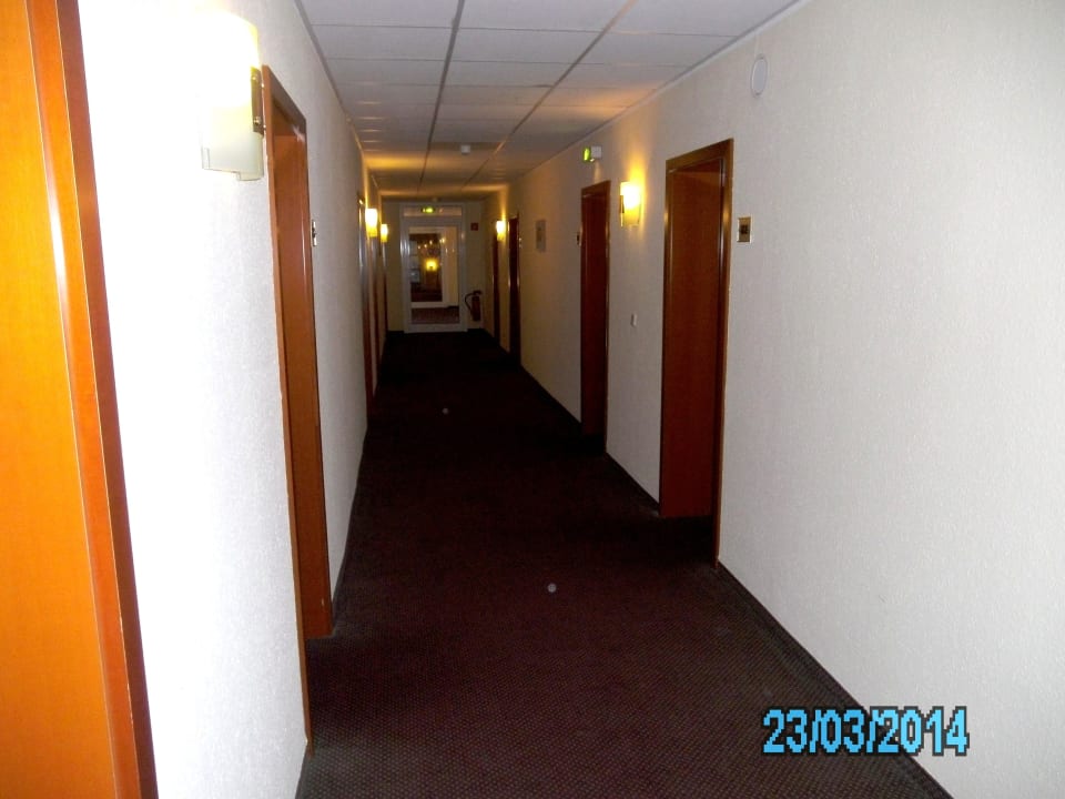 Flur zu den Zimmern Seehotel Brandenburg a.d. Havel