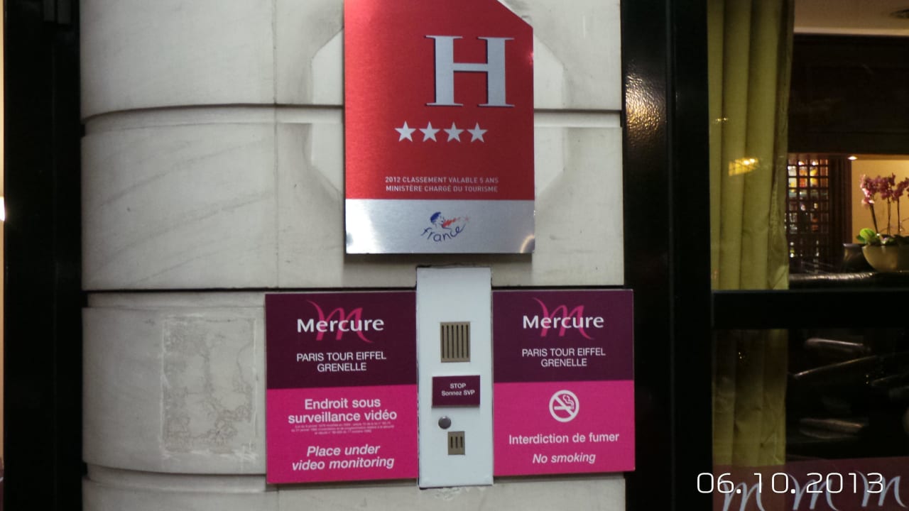 Hotel Hotel Mercure Tour Eiffel Grenelle