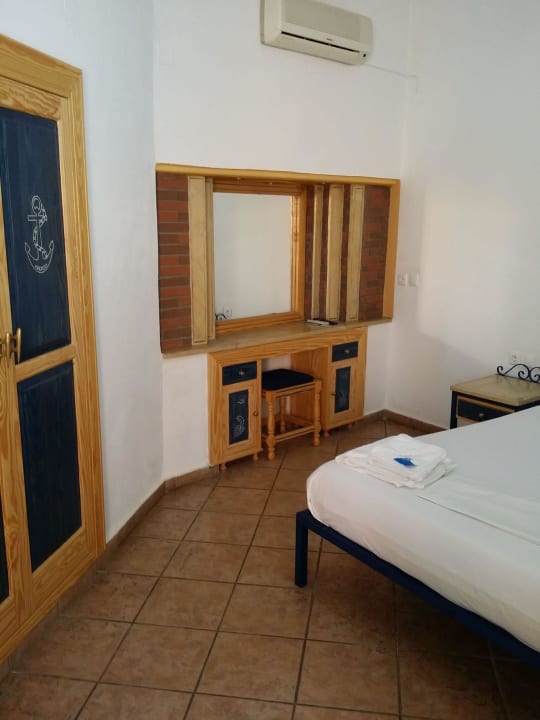 Schlafzimmer Mouragio Apartments