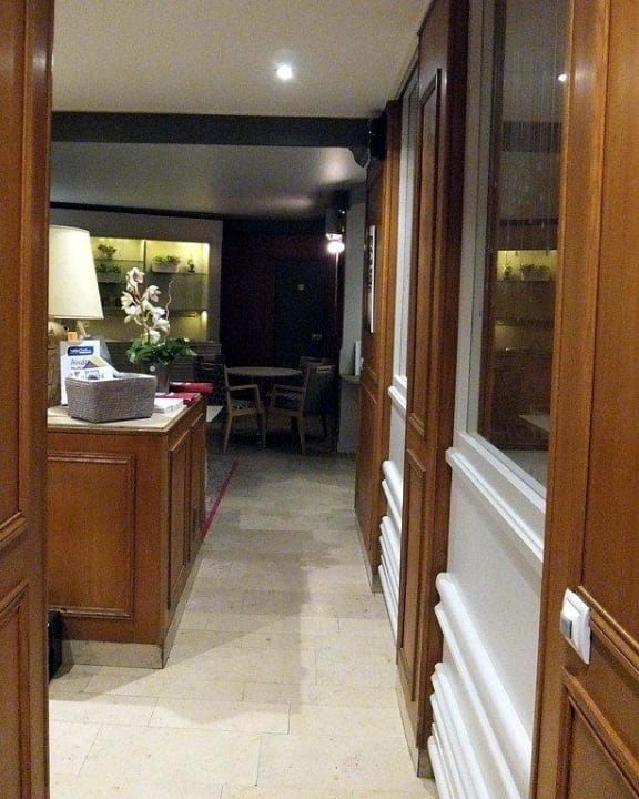 Blick zur Fühstücksecke Hotel Le Dauphin