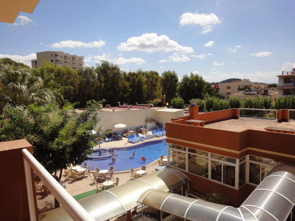 Blick vom Balkon Hotel Aparthotel Paguera Beach