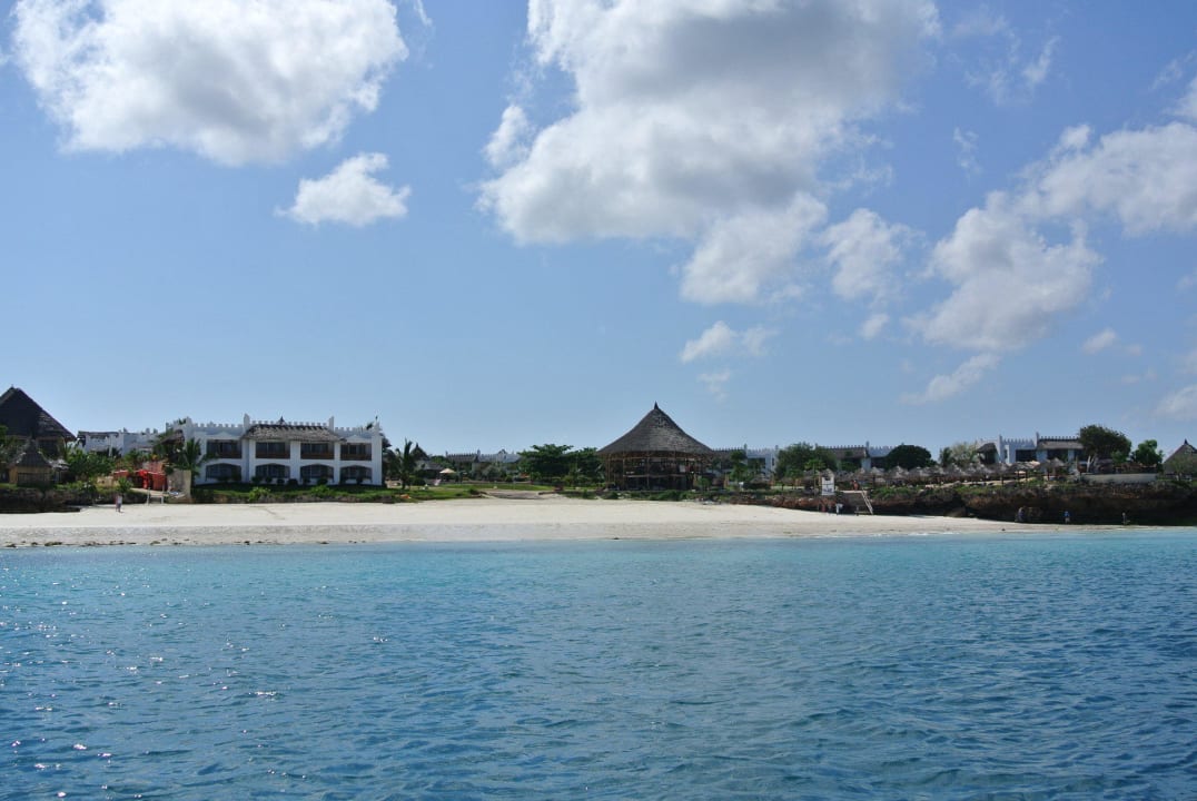 Hotel vom Schiff aus Royal Zanzibar Beach Resort