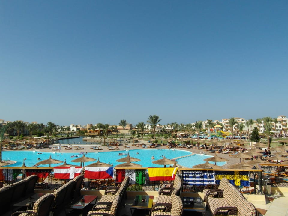 Blick auf die Anlage Pickalbatros Dana Beach Resort - Hurghada