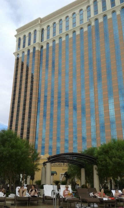 Sicht vom Pool aus The Venetian Resort & Casino