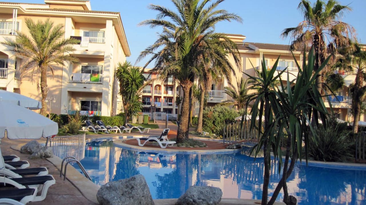 Abendstimmung am Pool Playa Garden Selection Hotel & Spa
