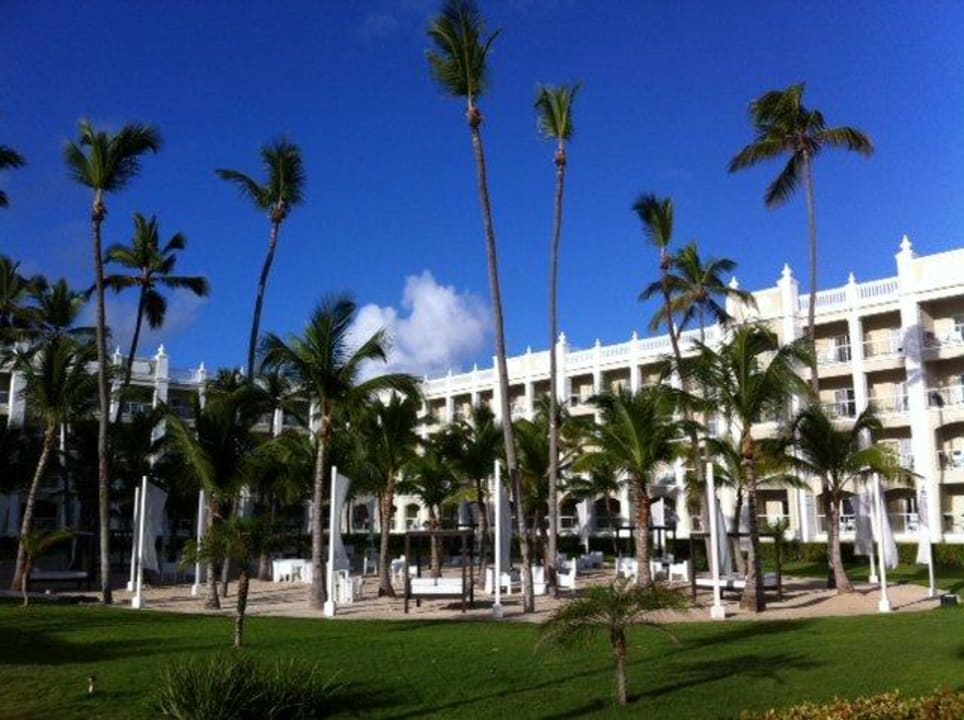 Blick in den Innenhof Hotel Riu Palace Bavaro