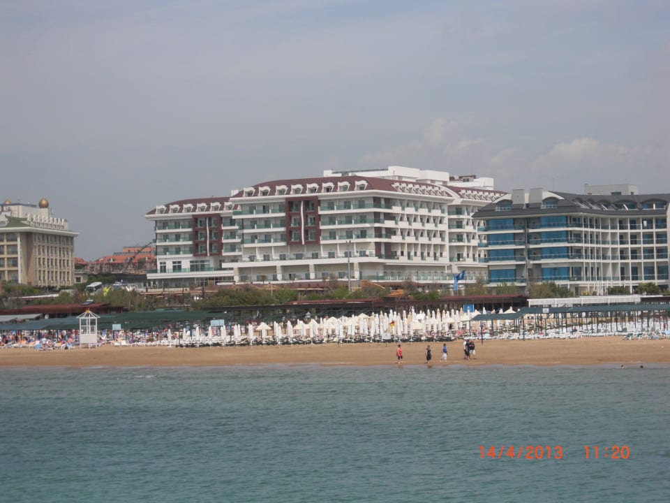 Blick vom Meer Adalya Ocean Deluxe