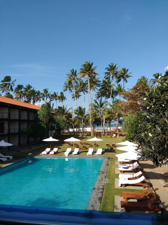 Blick vom Speisesaal Mermaid Hotel & Club