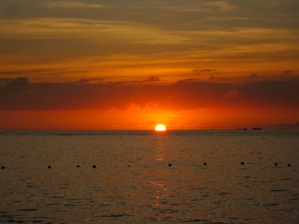 Sonnenuntergan Le Meridien Ile Maurice