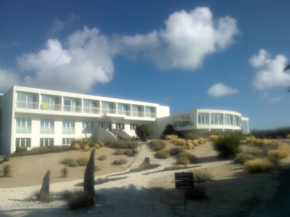 Blick von Auffahrt Hotel Le Grand Large