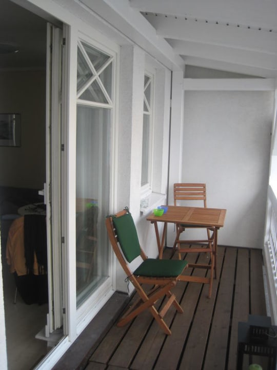Loggia Appartement Strandläufer Haus Strandburg