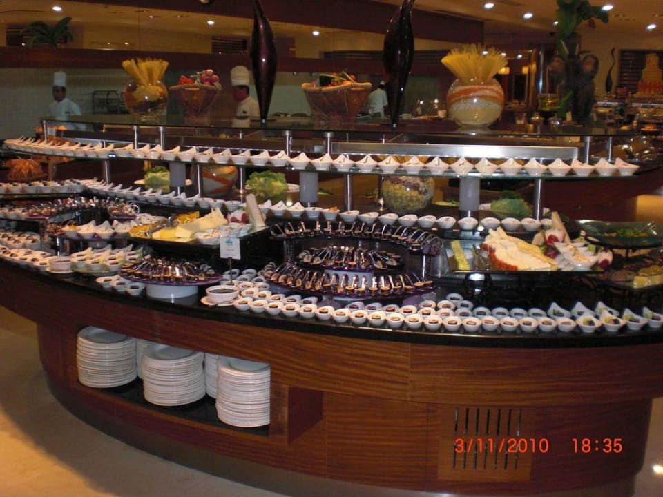 Hauptrestaurant (Abends) Sunis Evren Beach Resort Hotel & Spa