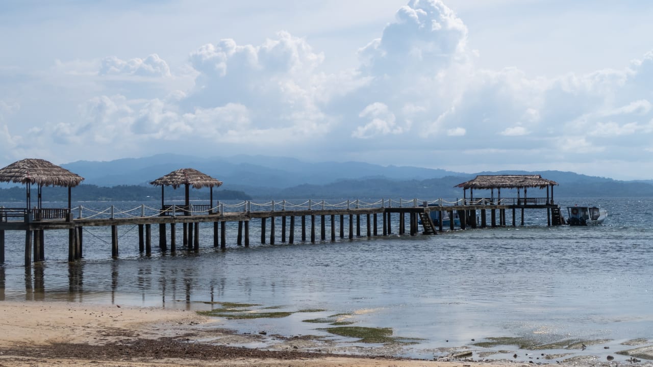 Ausblick Bastianos Bangka Dive Resort